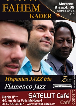 Kader Fahem Hispanica Jazz Trio DAGprod Music