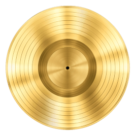 Gold record Bebe Lilly