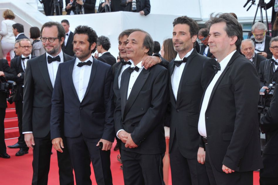 Au Festival de Cannes Richard Melloul, Richard Orlinski, Tony Comiti, Frédéric Auburtin, Julian Dagorno