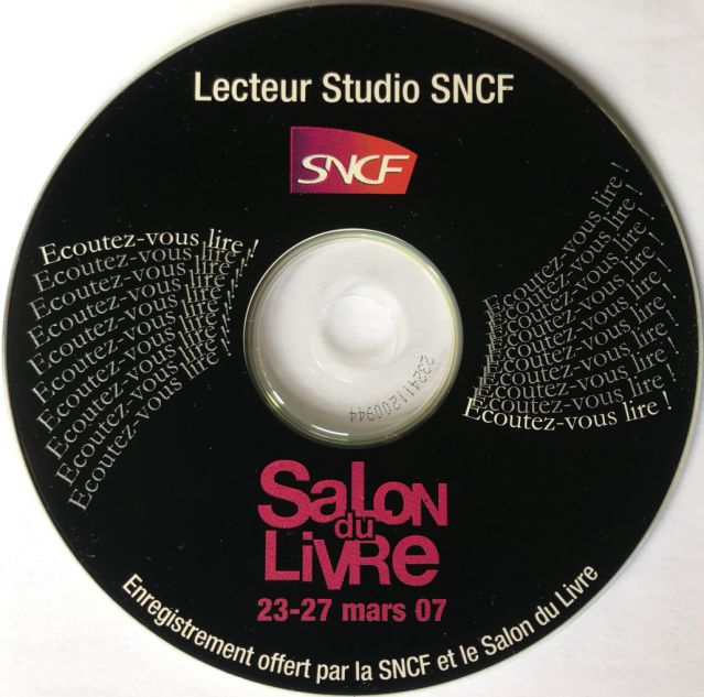 SNCF le CD lecteur studio